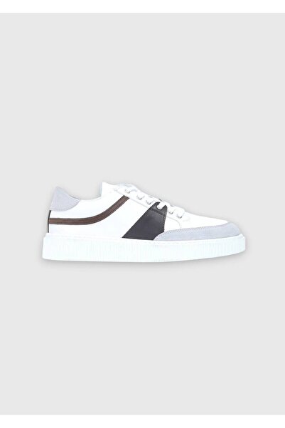 Ramsey Pantofi sport din piele gri