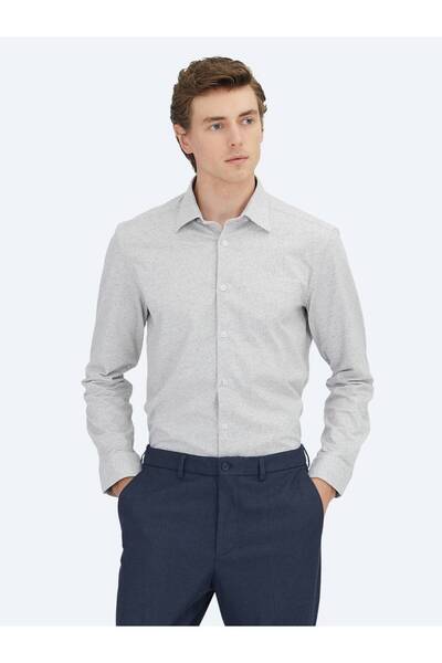 Kip Mink Striped Regular Fit Woven Casual 100% Cotton Shirt