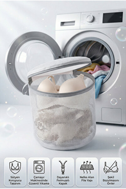 MUJGAN Fileli Çamaşır Yıkama Çantası