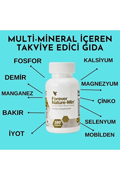 Forever Living Nature-Min Multi - Mineral İçeren Takviye Edici Gıda