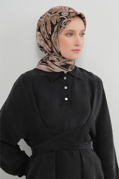 Armine وشاح ساف حرير سورا 9421D 02