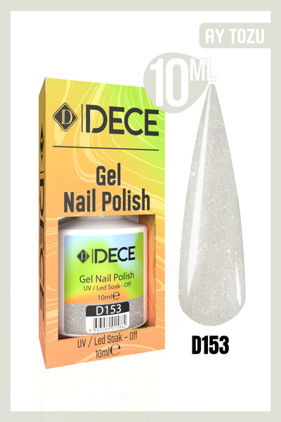 d dece Kalıcı Oje Uv Led D153 (SİMLİ SERİ) 10ml