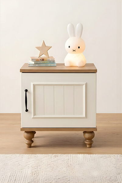 arionkids Nefes MDF Komodin | Ağaç Ayaklar | REHAU Kaplama Kapaklar