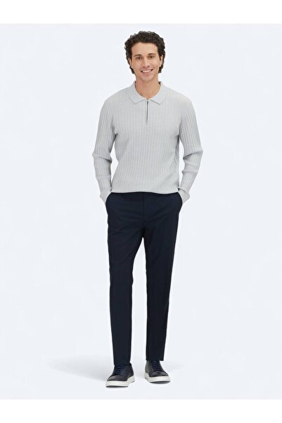 Kip Pantaloni casual Jogging Fit țesuți bleumarin