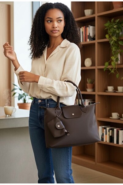 Goldies Bag Women's Bitter Brown Parachute Fabric Bag with Wallet Charms and ...