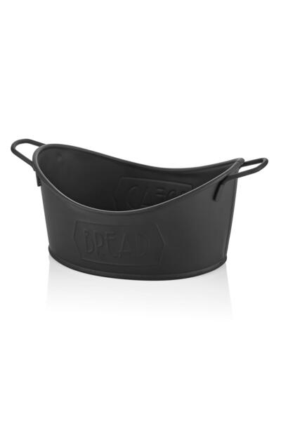 The Mia Ekmek Servisi Siyah 28x17 cm