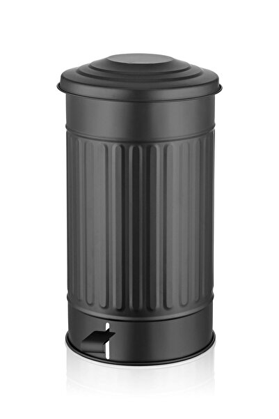 The Mia Çöp Kovası Mutfak Siyah 24 Lt