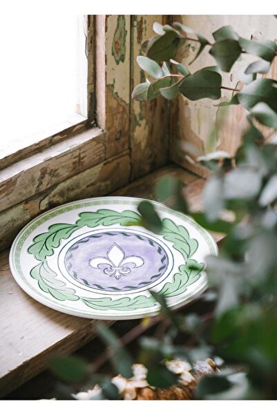 The Mia Provence Lavanta Pasta Tabağı 6lı Set 19 cm PRC001