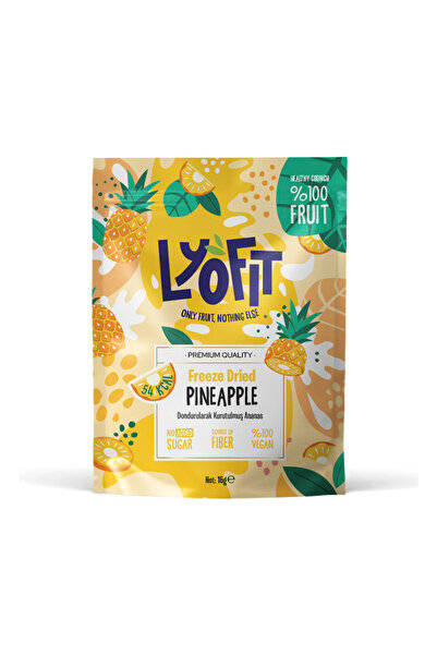 Lyofit Food Freeze Dried Ananas 15g 1 Adet