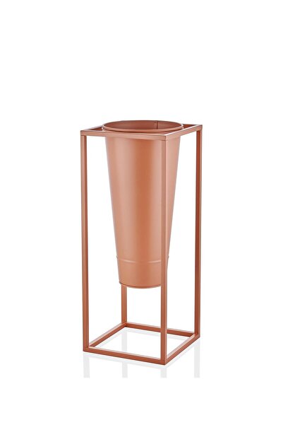 The Mia Suelo Vazo albastru cobalt i Terracota Cupru 29x29x70 cm