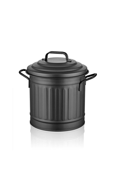 The Mia Tezgah Çöp Kovası 4 lt Siyah Glv0291