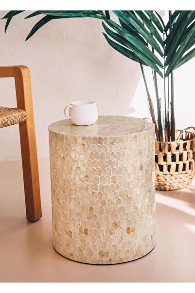 The Mia Tabure Yan Sehpa 35x40 cm