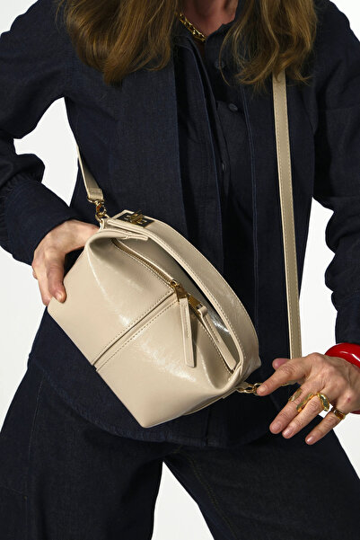 ABBRA Ženska veganska Koža ručna naramenica Postavljeno mala Torba