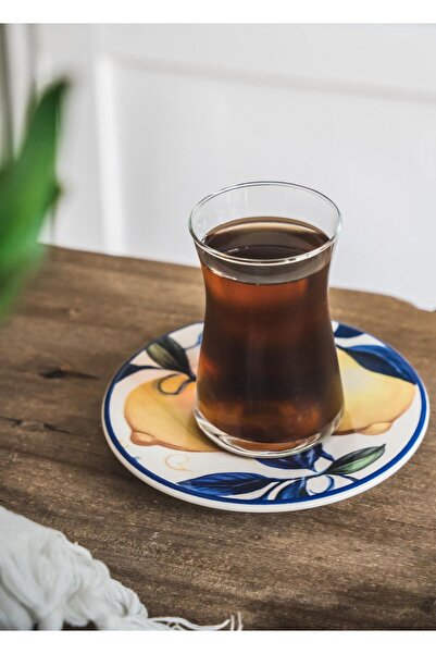 The Mia Odore Di Limone Çay Tabağı 6lı Set 13 cm ODL0014