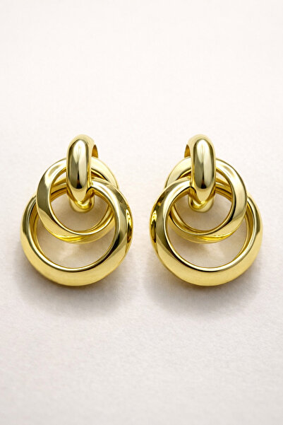 Jack Ferrero أقراط فولاذية مضمونة لا تتغير لونها مع الفاتورة