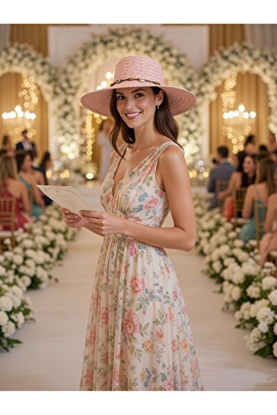 Deeplively Ženski slamnati šešir, letnji šešir za plažu, vrhunski kvalitet - ...