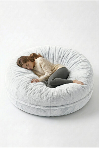 Pufero Pufio Dev Boy Rengarenk Dev Puf Özel Tasarım