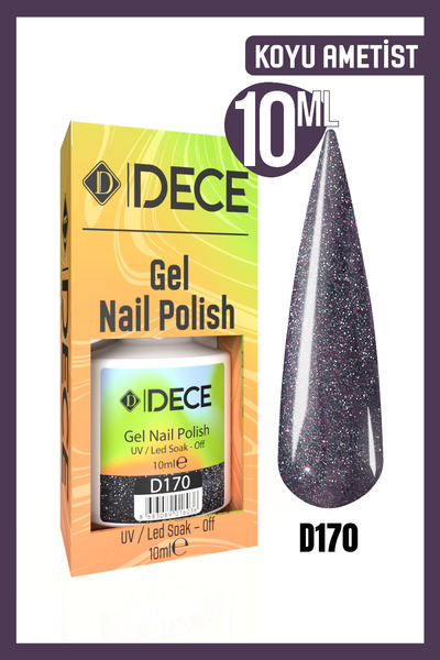 d dece Kalıcı Oje Uv Led D170 (SİMLİ SERİ) 10ml