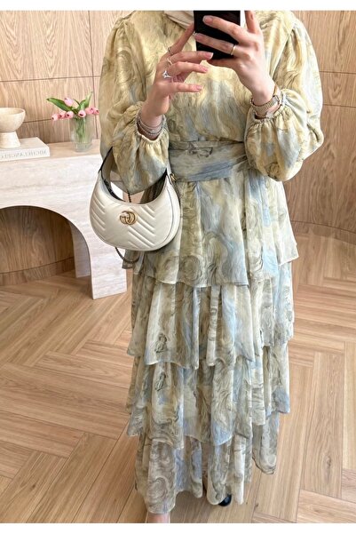 ESİO ŞİFON ELBİSE