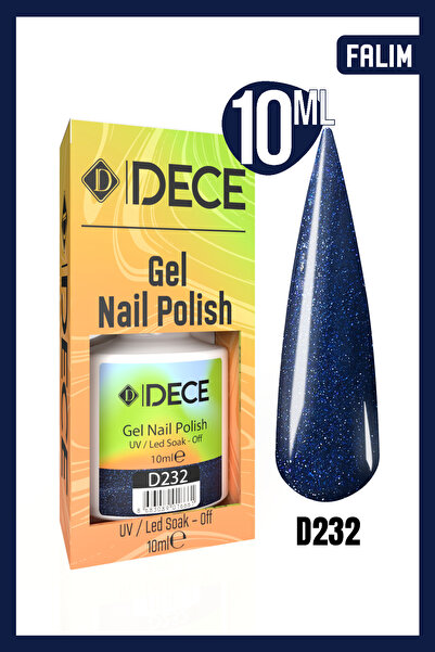 d dece Kalıcı Oje Uv Led D232 (SEDEFLİ RENK) 10ml