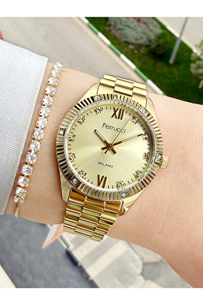 Ferrucci Kadın Kol Saati Ve Hediye Bileklik