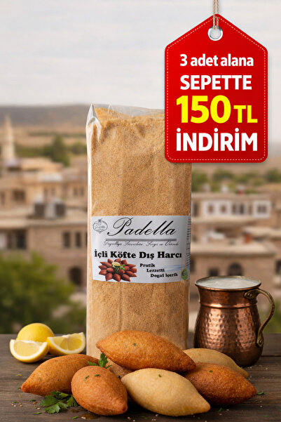 Padella Malatya Yöresel İçli Köfte Dış Harcı Bulgur Karışımı Çatlayıp Dağılma...