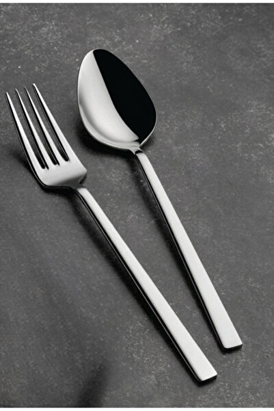 Arsel Alize Sade 60 Piece Knifeless Cutlery Set for 12 People 304 Quality 18/...