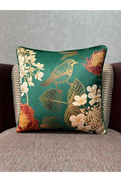 Fabricland Blend-9372-smaragdno zelena Navlaka za jastuk