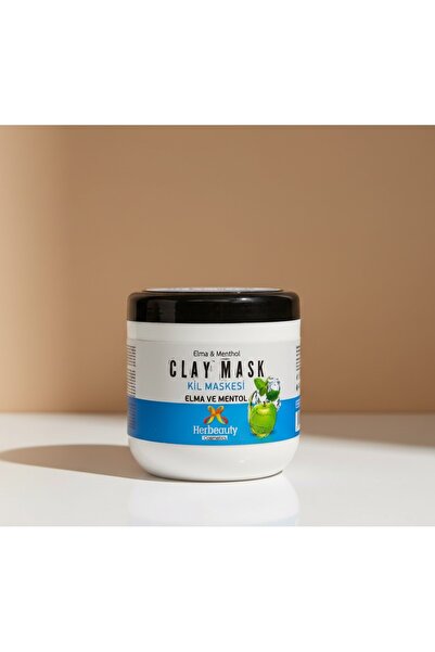 kil maskesi Elma & Mentollü Doğal 650 gr – Ferahlatıcı ve Arındırıcı Bakım