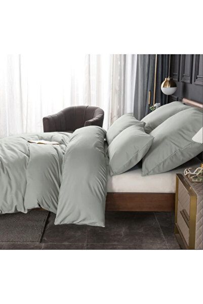 Casa Carina طقم غطاء لحاف ملاءة مرنة مزدوجة من Ranforce حجر المتاهة