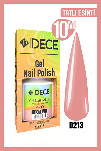 d dece Kalıcı Oje Uv Led D213 (PEMBE SERİSİ) 10ml