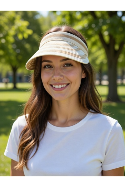 Deeplively Pălărie de paie pentru femei Pălărie de plajă de vară Calitate Pre...