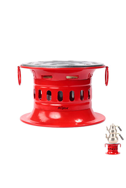 ARGEUS Jel Yakıtlı Osmanlı Ocağı Kırmızı