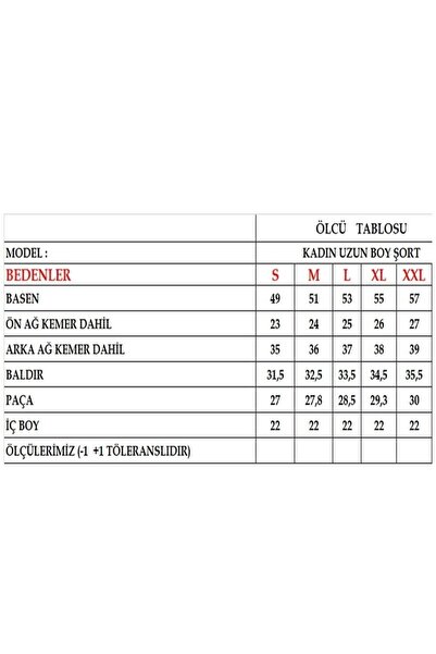 Miami Beach Kadın Siyah Düz Renk Iki Yan Cepli Uzun Boy Mayo Deniz Şortu