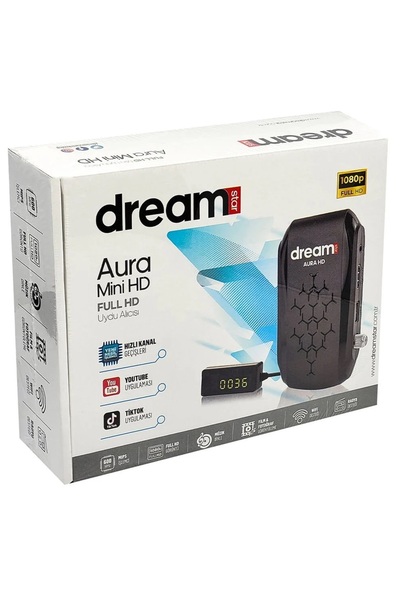 ATAELEKTRONİK Hd Minix Mini Göz Böcek Uydu Cihazı Tkgs Kumanda Adaptör Hdmı K...