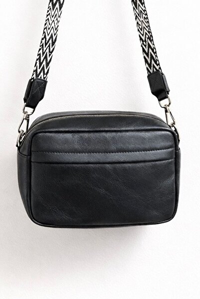 ÖzkanAccessory VERUS جلد أصلي Crossbody حقيبة كتف – تصميم يومي بسيط للجنسين