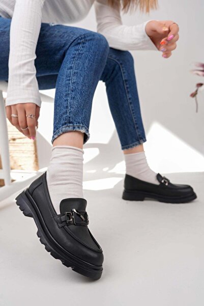 Nesil Shoes Fncy 819 Μαύρο Ανδρικό Γυναικείο Lofer