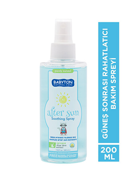 BABYTON Güneş Sonrası Rahatlatıcı Bakım Spreyi 200 ml