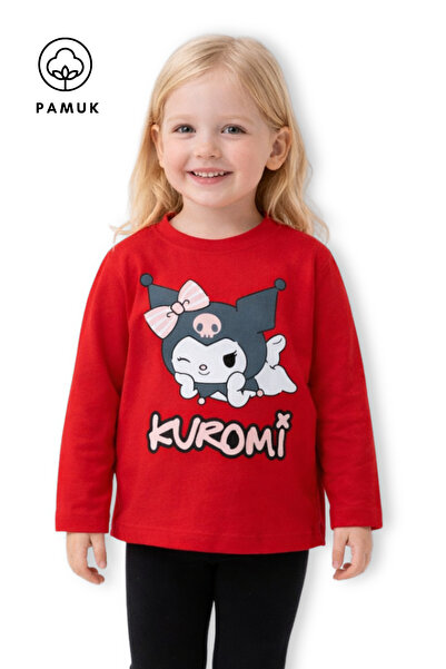 difa kids Seasonal Girl's Cotton Printed Long Sleeve Tshirt
