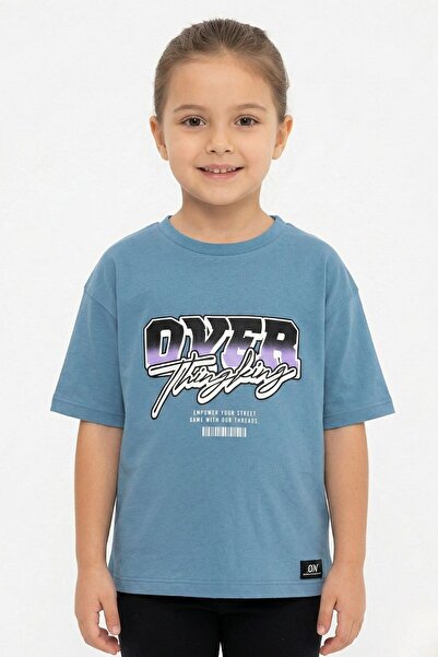 NEWKİDS Štampano 100% pamuk Devojčina majica