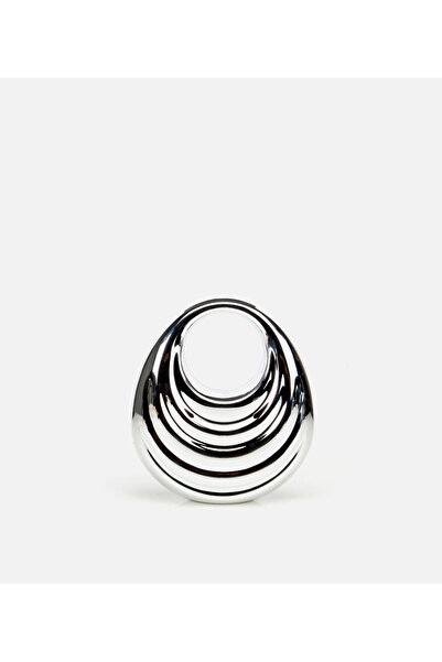 Hotiç Kadın Lame Metalik Portföy Çanta