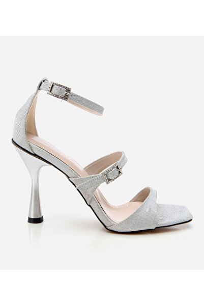 Hotiç Γυναικεία πέδιλα Lame Glitter με τακούνι