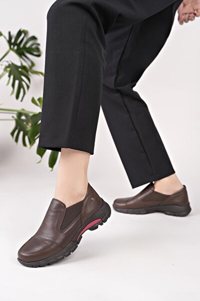 Mammamia D25KA 3480 Pantofi de damă din piele naturală maro