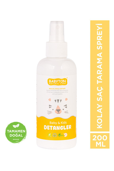 BABYTON Bebek ve Çocuklar için Kolay Saç Tarama Spreyi 200 ml