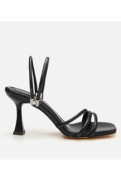 Hotiç Kadın Siyah Topuklu Sandalet