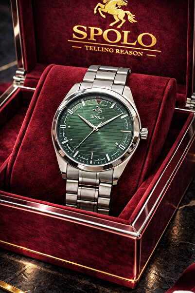 S.POLO Spor Beyazerkek Kol Saati Yeni Sezon Bileklik Hediyeli