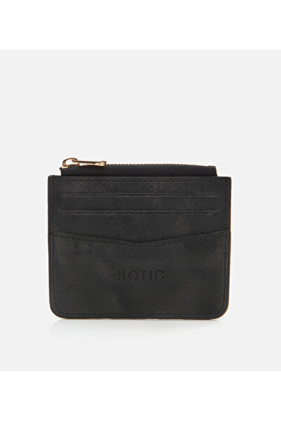 Hotiç Hakiki Deri Antrasit Erkek Cüzdan