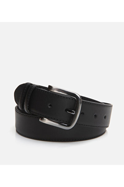 Hotiç Erkek Deri Siyah Kemer