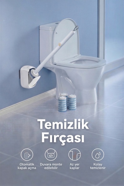 ModernEvAksesuar Tuvalet Fırçası - Yeni Nesil, Banyo Fırçası, Hijyenik Fırças...