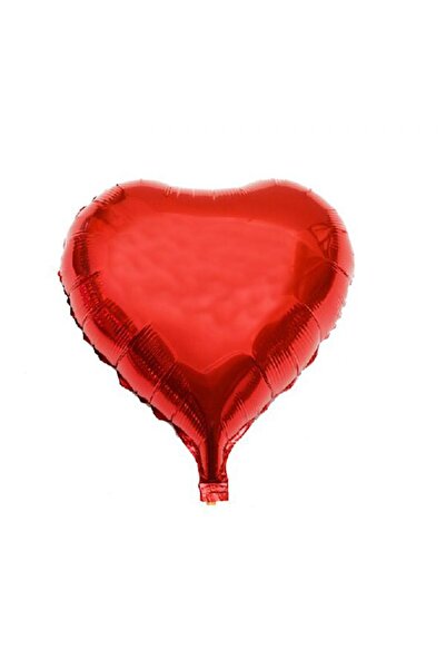 Pandoli بالون فويل على شكل قلب أحمر اللون 1 قطعة 45 سم
